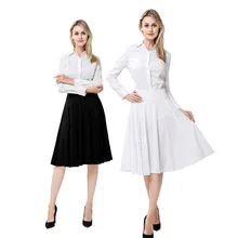 Новая модная женская юбка, юбка с вышивкой, однотонная плиссированная юбка разных цветов, длинная юбка