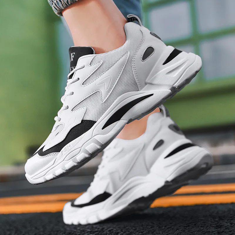 Новинка 2020 дышащая и легкая спортивная обувь на шнуровке для активного отдыха