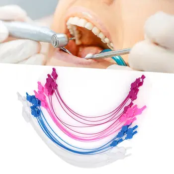 

Dentist 20Pcs Dental Plastic Bib Clips Napkin Holder Dental Treatment for Dental Clinic Hospital Teeth Whitening