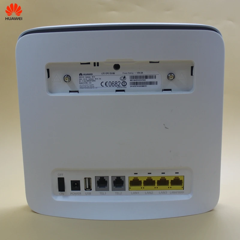 Разблокированный используемый huawei 4G Роутер B593 E5186 B525 B528 4G LTE CPE беспроводной маршрутизатор с антенной 4G CPE роутер с слотом для sim-карты