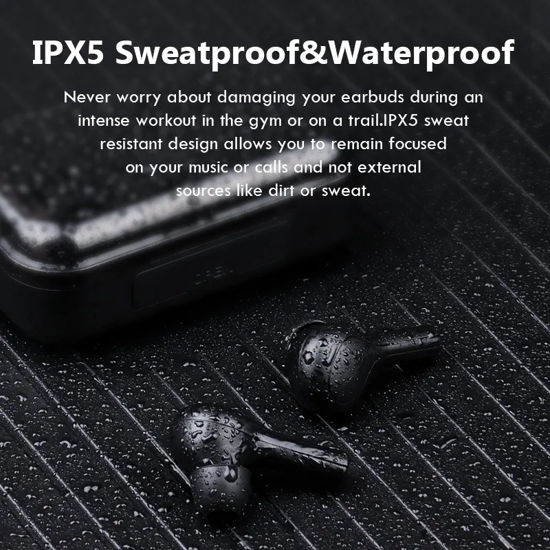 278 TWS Wireless Headphone  Bluetooth 5.0 9D Stereo  Earphone Sports Waterproof Headsets Noise Cancel Headphones inalambricos