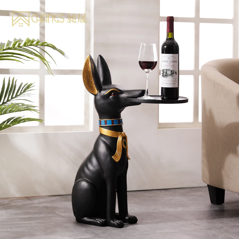 

Dog Racks Living Room Large Decorations Lucky Corner Simple and Creative Nordic Home TV Sofa Side Decorations