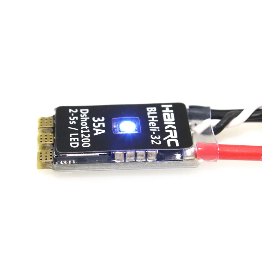 Baratos BLHeli_32 poco 35A 2 5S CES LED incorporado apoyo Dshot1200 Multishot para FPV Drone RC Drone aviones parte accesorio