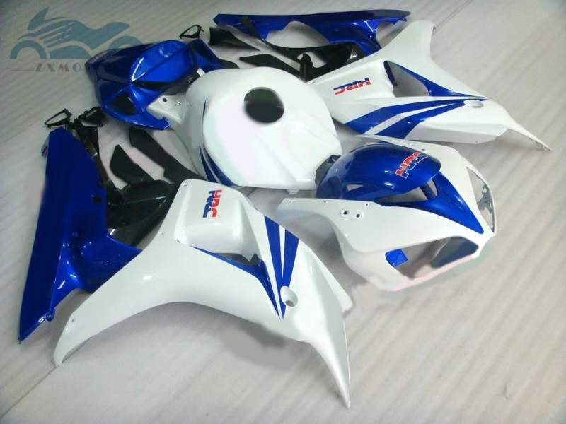 Впрыска обтекателя комплект Подходит для Honda CBR 1000RR 2006 2007 CBR1000RR 06 07 синий белый рынок запчастей АБС обтекатель наборы кузова XY13