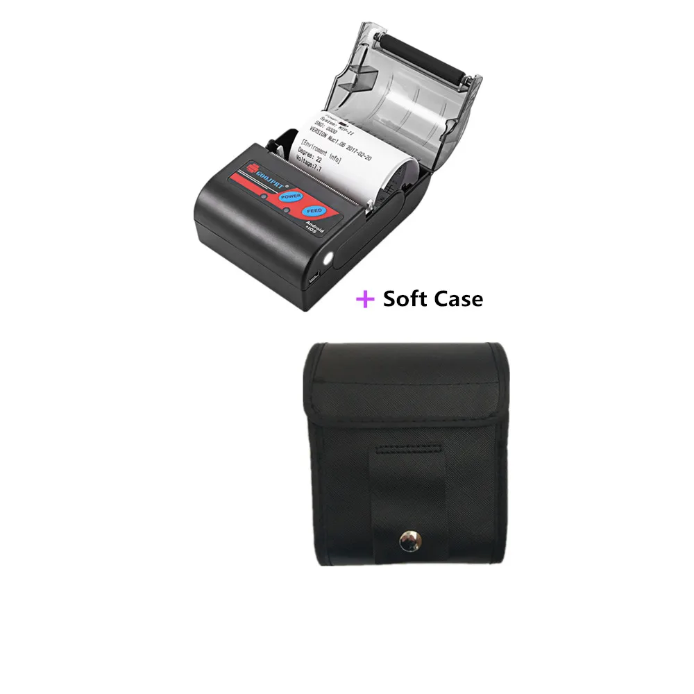 MTP II bluetooth receipt printer plus soft case