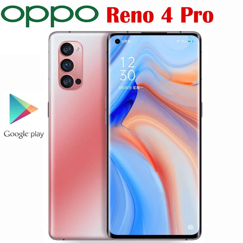 Смартфон Oppo Reno 4 Pro оригинальный 6 5 дюйма 90 Гц 4000 мА ч 65 Вт 48 МП|Смартфоны| |