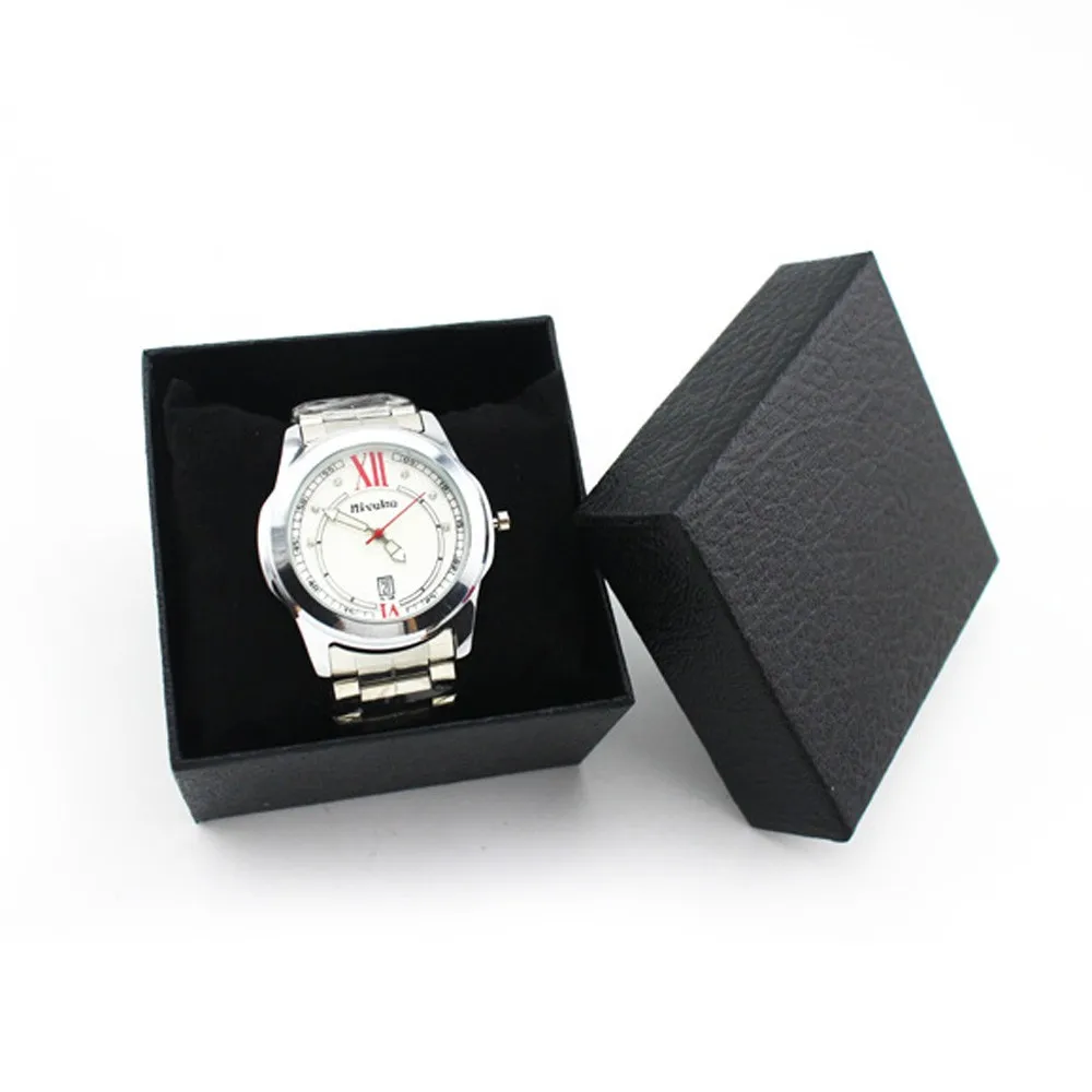 Портативная Высококачественная коробка для часов, лучший подарок, прочная Подарочная коробка, чехол для браслета, браслета, ювелирной коробки для часов, контейнер caja reloj