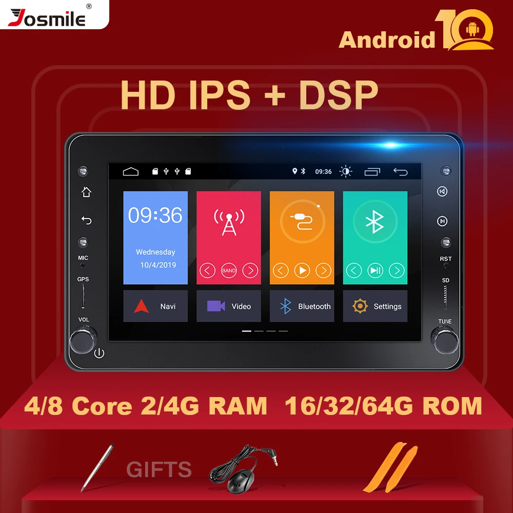 IPS DSP 4GB 64GB 2 din Android 10 Car Radio For Alfa Romeo 159 Brera Spider Sportwagon Multimedia GPS NavigationStereo Head Unit