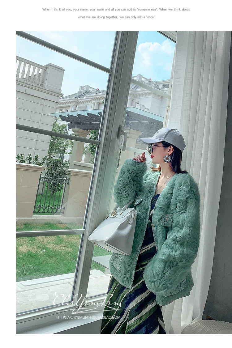 Heydress, винтажное осеннее меховое пальто для женщин, зимнее пальто, одежда для офисных леди, корейские овечьи овцы, меховые Топы
