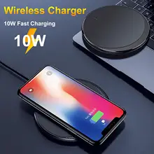 5W 7.5W 10W Wireless Charger pad for iPhone X XR XS Max 8 fast wirless Charging for Samsung Huawei phone Qi charger wireless