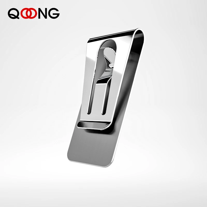 Money Clip Business Card Credit Card Cash Wallet For Men Women Lettering QZ40-004 credit card holder,id card holder,synthetic leather wallet,metal money clip