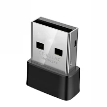 Carte réseau sans fil USB Portable, 650Mbps, prise en charge du WiFi double bande 2.4 go/5.8 go, adapté aux ordinateurs PC et portables