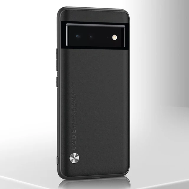 For Google Pixel 6 Pro Shockproof Anti-fingerprint Slim Soft Shell Cover For Pixel6 Pixel6Pro Plain Leather Protector Case Couqe waterproof case for phone Cases & Covers