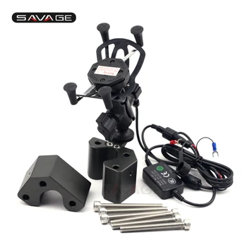 

Handlebar Riser Phone Holder For KAWASAKI GTR1400 CONCOURS 14 ZG1400 2008-2018 Motorcycle GPS Navigation Bracket USB Charger