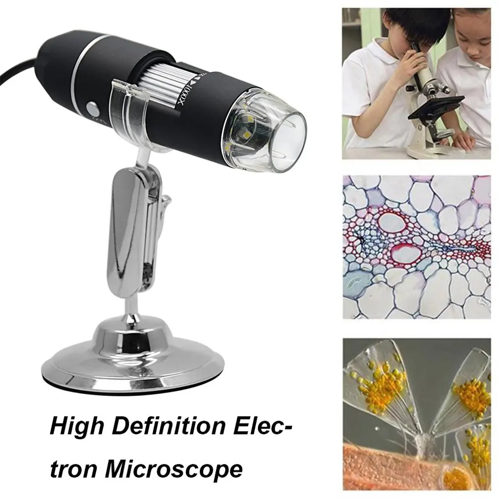 Microscope 300,000 Usb 1000 Times High Definition Electron Microscope High Definition Digital Electron Microscope