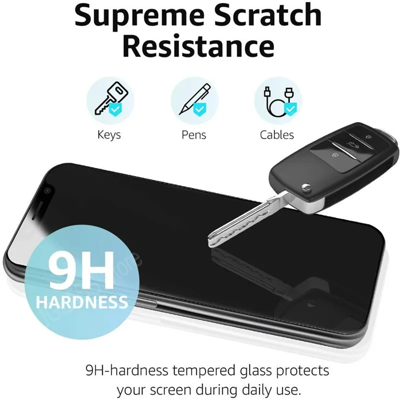4PCS Protective Glass on For iPhone 13 11 12 Mini 15 14 Pro Max screen protector Tempered Glass For iPhone 6S 7 8 Plus XR XS Max