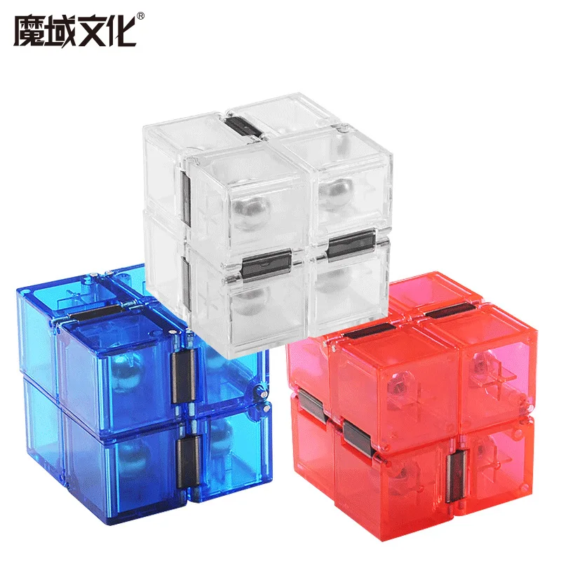 Бесконечный Кубик Рубика Карманный квадратный Релаксация скучные кости декомпрессия вентиляционные кончики пальцев творческая игрушка