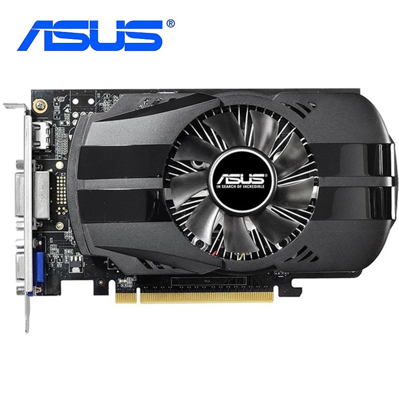 Asus Graphics Card Gtx750 2gb 128bit Gddr5 Video Cards For Nvidia Geforce  Vga Cards Geforce Gtx750-fml-2gd5 Gtx 750 2g Hdmi Used - Graphics Cards -  AliExpress