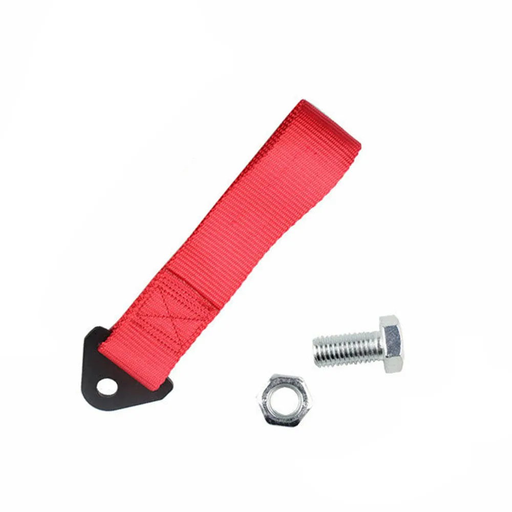 

Universal Tow Rope Trailer Exterior Bumper Strap Belt Racing Drift Part