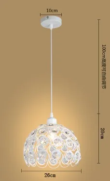 Современный подвесной светильник в клетку, железный минималистичный ретро скандинавский Лофт, пирамида, светодиодный потолочный металлический светильник, подвесное Освещение для дома - Цвет корпуса: White quartz