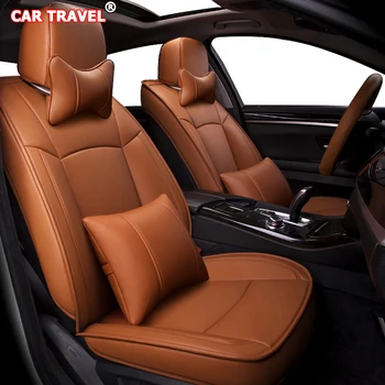 

Make Custom Leather car seat cover set For SsangYong Rodius ActYon Rexton Chairman Kyron Korando Tivolan Automobiles Seats