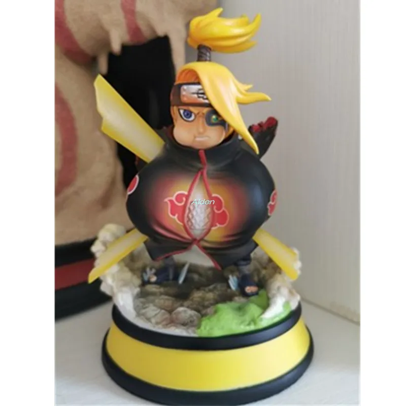 3 "Статуя Наруто Акацуки бюст Deidara полноразмерный портрет Сасори Учиха Саске GK экшн Коллекционная модель игрушечная коробка 8 см Z2828