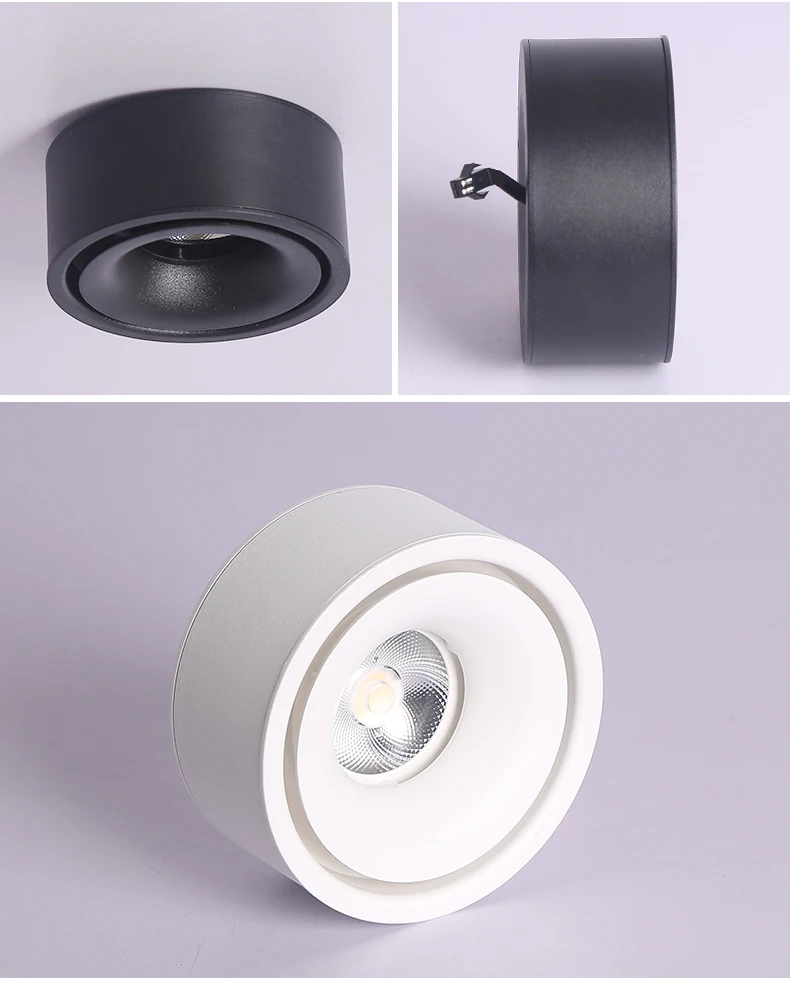 DIMMABLE Surface Mounted Downlight Ceiling Lamp 7W 9W 12W