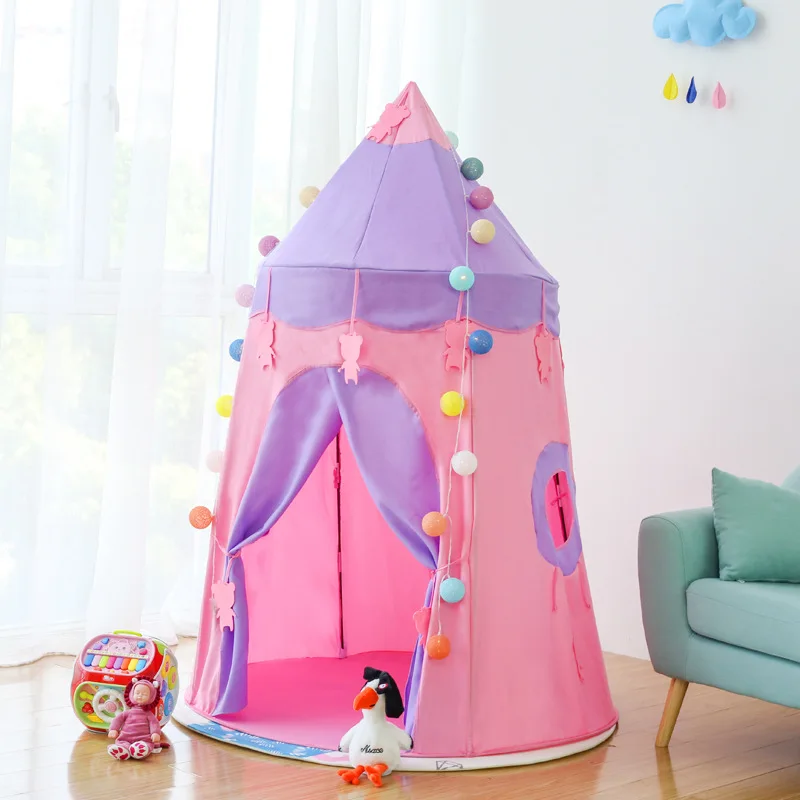 Детская палатка для помещений, игровой домик для девочек, игрушечный домик для мальчиков, Домик принцессы, детский замок, домашняя детская монгольская юрта