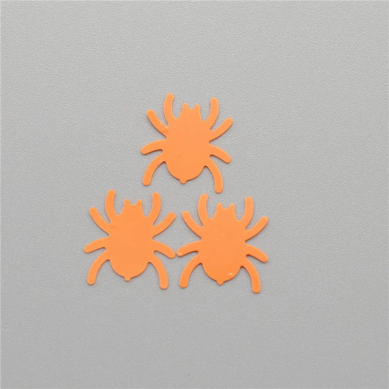 13mm orange 300 шт.(25 г) 18*20 мм Хэллоуин паук свободные блестки красивые товары для рукоделия для скрапбукинга Diy аксессуары для детей DIY - Цвет: 13mm orange