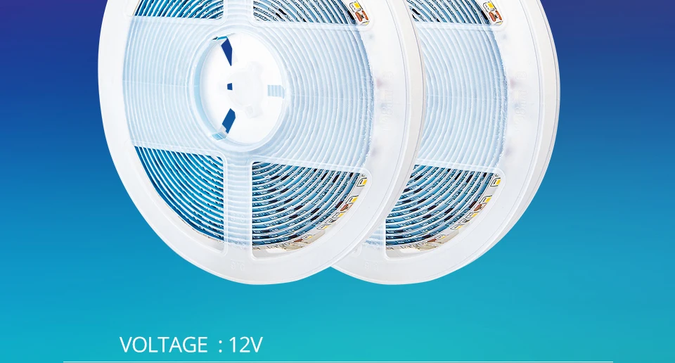 DC12V LED Strip 2835 SMD High Bright 120LEDs/m 5m Flexible Neon Ribbon LED Tape Light Rope Warm White Red Green Blue Yellow Pink
