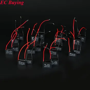 

20pcs 10 ValuesX2pcs CBB61 starting capacitance AC Fan Capacitor 450V Kit CBB 1uf 1.2uf 1.5uf 2uf 2.5uf 3uf 3.5uf 4uf 4.5uf 5uf