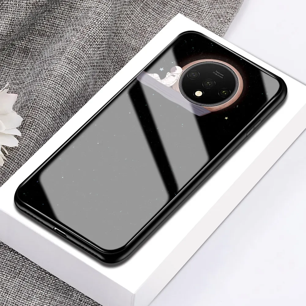 Чехол oneplus 7t смешной стиль кассета стеклянный чехол для 1+ 7t oneplus 7t Поддержка diy на заказ - Color: A14