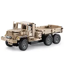 Досуг дистанционного управления грузовик автомобиль Горячая оригинальность тонкий прочный Собранный строительный блок головоломка игрушка для детей мальчиков Gif