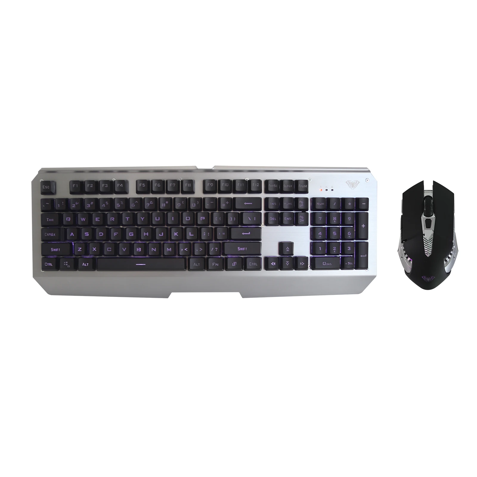 Gaming Portable 2.4G 104Keys Ergonomic Wireless Keyboard With 800/1200/1600DPI Wireless Optical Mouse Combo For Computer Laptop