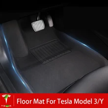 3 sztuk dywaniki samochodowe dla Tesla Model Y XPE TPR czarna mata akcesoria do wnętrza samochodu maty podłogowe dla Tesla Model 3 2021 Dropship tanie i dobre opinie CN (pochodzenie) z włókien syntetycznych 10cm Luksusowe otoczenie 79cm Maty i dywany 3 5kg None 57cm TZ-002 Car floor mat