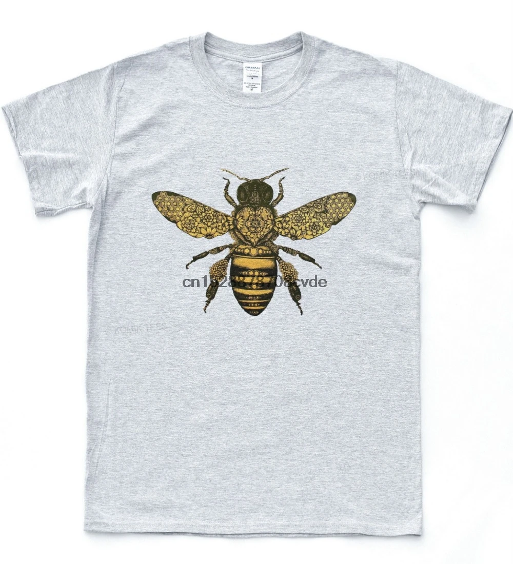 2019 лидер продаж Новинка Для мужчин футболка Bee барокко моли Татуировка