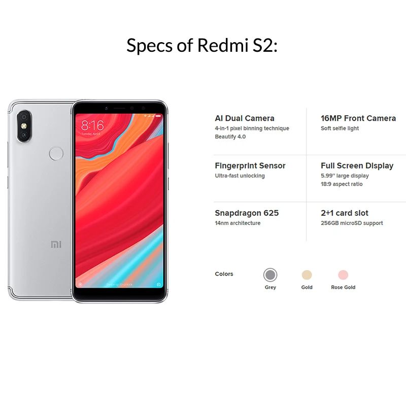 Глобальная версия мобильного телефона Xiaomi Redmi распродажа ограничено количество первый купить первый обслуженный смартфон 2
