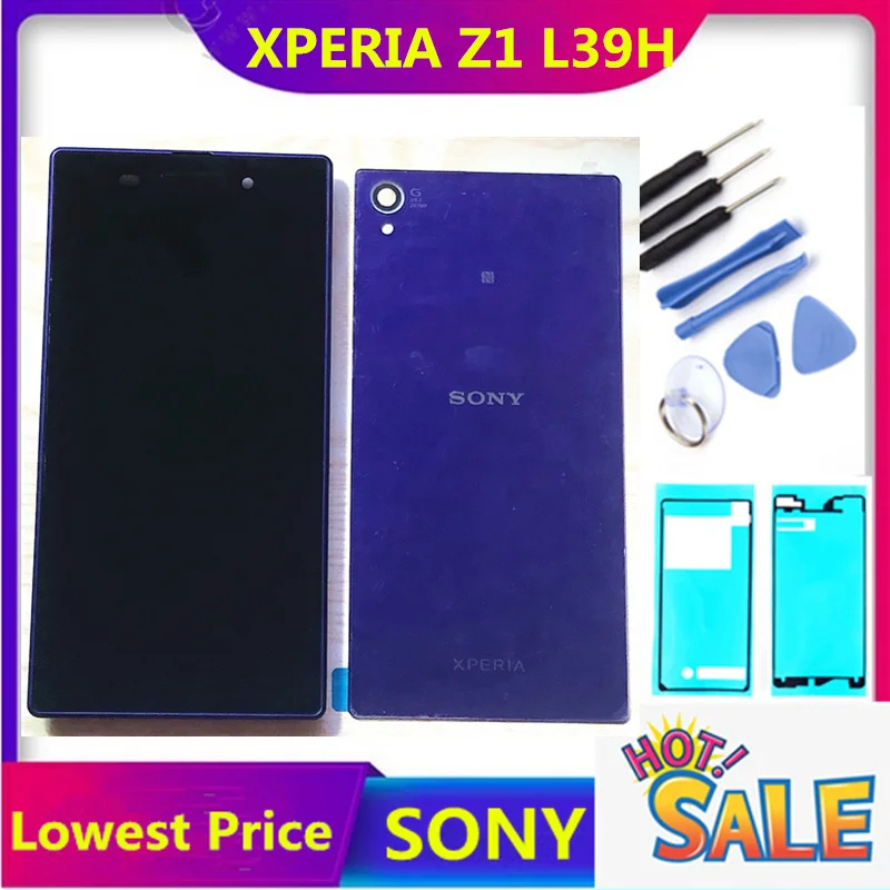 Сенсорный экран для Sony Xperia Z1 L39H L39 C6902 C6903 C6906 ЖК-дисплей с сенсорным экраном и