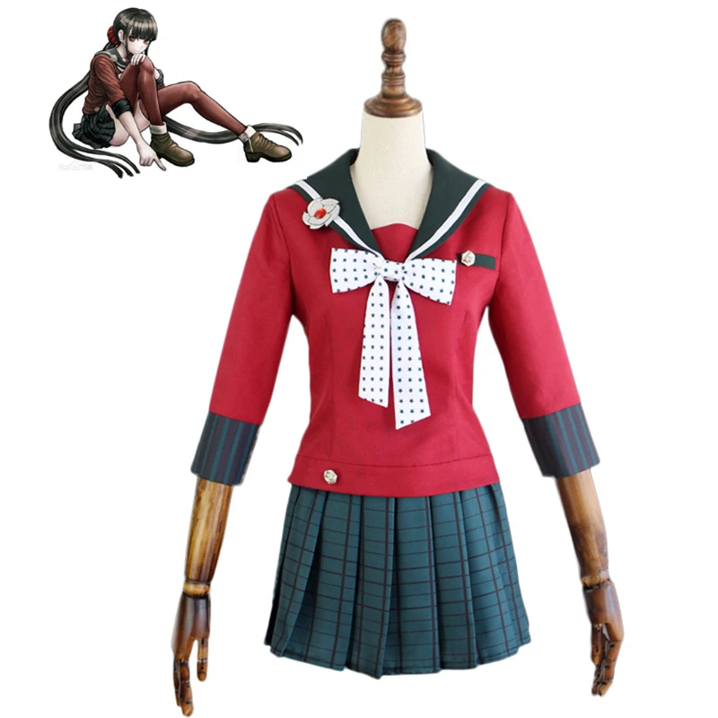 NWZSM Anime Danganronpa Cosplay Harukawa Maki Costumes Wig School Girls Uniform Dangan Ronpa Halloween Costume For Women -Zentai shop online H59fa9aa403ee4b2b9a785ce0213eb724Z.jpg