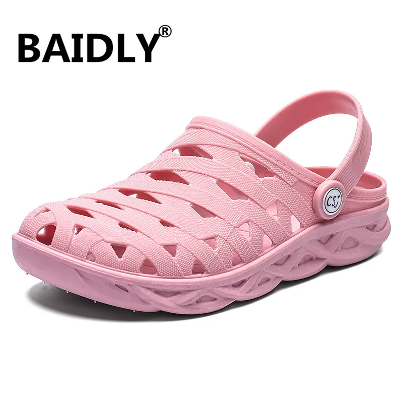 Сандалии женские садовые водонепроницаемые тапки из ЭВА Классическая обувь для