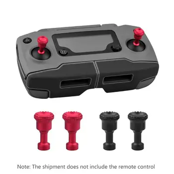 

2PCS Aluminum Alloy Remote Controller Handle Thumb Rocker Metal Joysticks Detachable Protector for DJI Mavic 2/Air