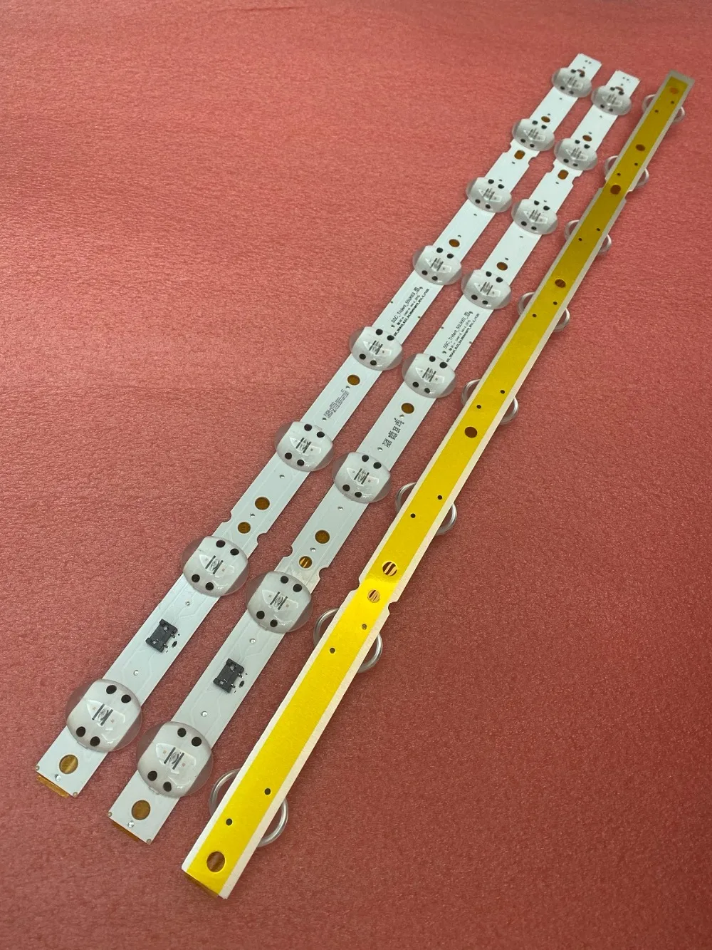 3 PCS/lot LED Bar for LG 55UK6450 55UK6360PSF 55UK6360 55UK6470PLC 55uk6200pue 55UK6300 SSC_TRIDENT_55UK63_S SVL550AS48AT5 cuttable led strips