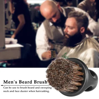 

Men's Beard Brush Barber Hair Sweep Brush Mustache Shaving Brush Neck Face Duster Brush for Hairdressing Salon Household