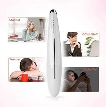 TOUCHBeauty на батарейках тренд против морщин мини модный электронный массажер для ухода за глазами
