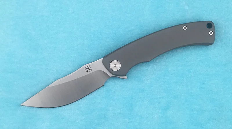 LEMIFSHE YX-650 Складной Нож С флиппером ручка из титанового сплава D2 лезвие керамический подшипник охотничий кемпинг EDC инструмент для выживания - Цвет: B