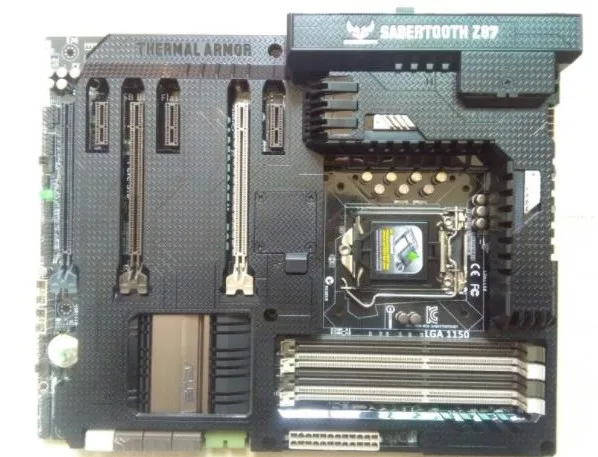 Материнская плата ASUS SABERTOOTH Z87 LGA 1150 DDR3 64GB настольная материнская плата