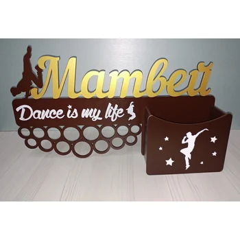 

Wooden locket for hip hop dancer