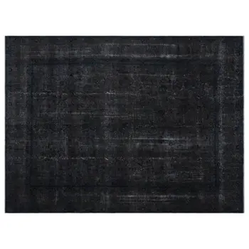 

Handmade Gray Vintage Persian Area Rug 292x383 Cm-9'7''X12'7''