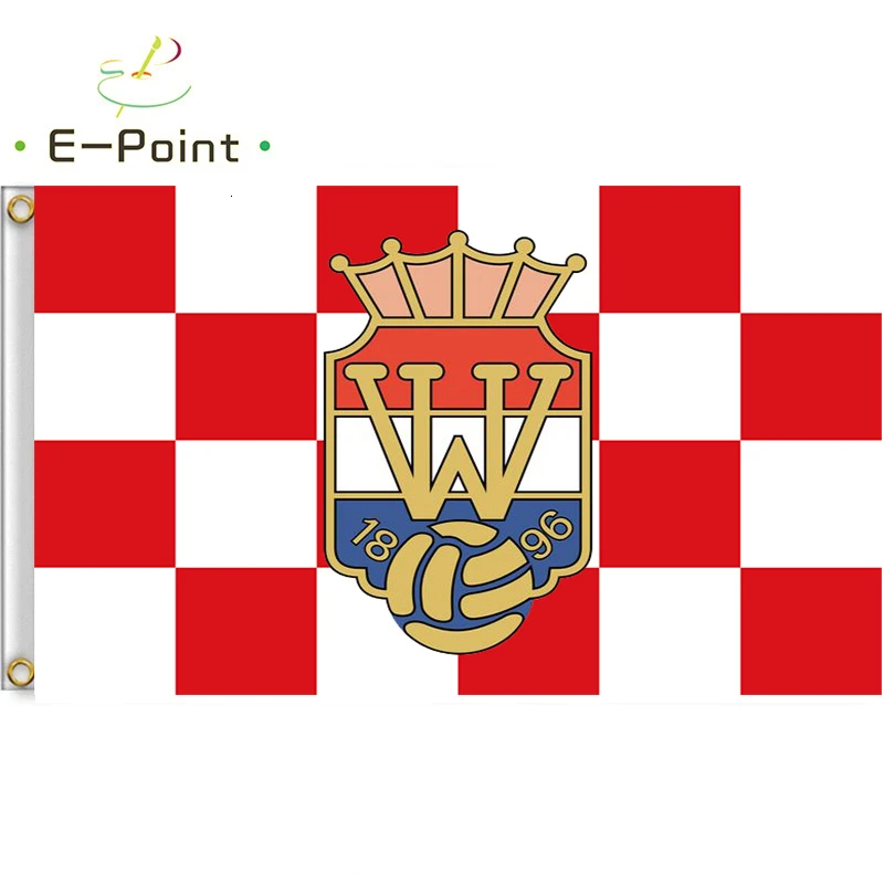 Голландский Виллем II тилбург FC старый флаг 3 фута* 5 футов(90*150 см) размер рождественские украшения для дома флаг баннер Тип B подарки