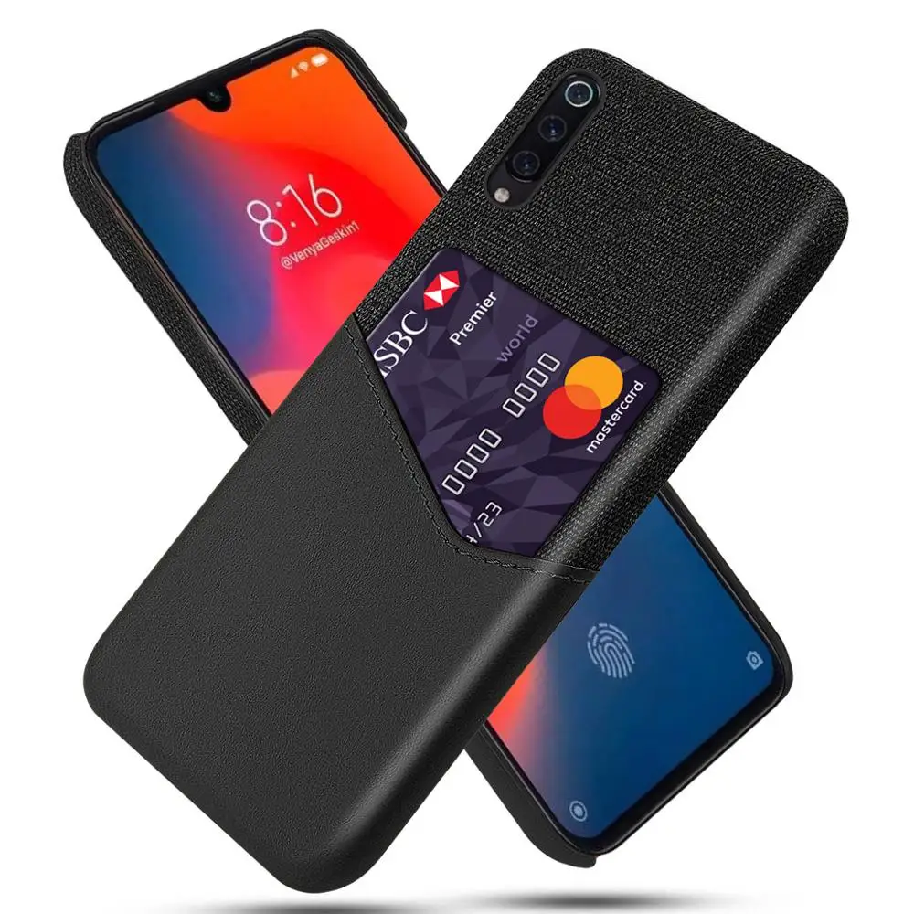 Чехол для телефона Redmi Note 7 K20 Pro тонкий кожаный чехол с прострочкой Xiaomi Mi 10 Lite 9 8 8SE